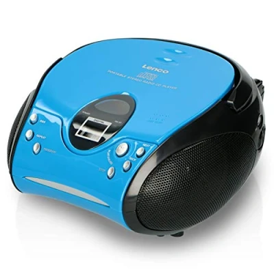 Image de Lenco SCD 24 Boombox noir bleu