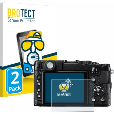 Afbeelding van BROTECT Screenprotector voor Fujifilm FinePix X10 Folie Beschermfolie matte (2 Stuks)
