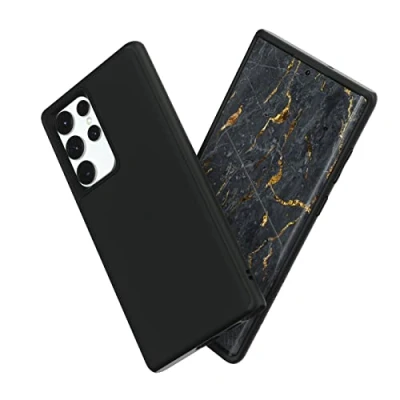Afbeelding van RHINOSHIELD Hoesje compatibel met Samsung Galaxy S22 Ultra] SolidSuit Dunne schokabsorberende beschermhoes premium matte afwerking 3,5 m valbescherming