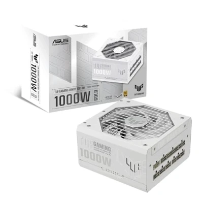 Afbeelding van Asus TUF Gaming 1000W Gold White PC netvoeding 1000 W ATX 80 Plus