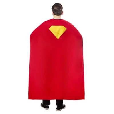 Afbeelding van Rubies Officiële DC Superman cape voor volwassenen, eenheidsmaat S tot XL