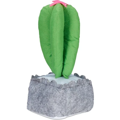 Afbeelding van Relaxdays deurstopper cactus kind deurbuffer deurstop voor binnen zand