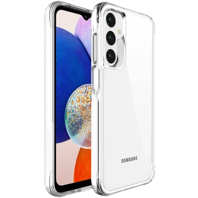 Afbeelding van iMoshion Hoesje Geschikt voor Samsung Galaxy A25 Shockproof Rugged Air Case transparant