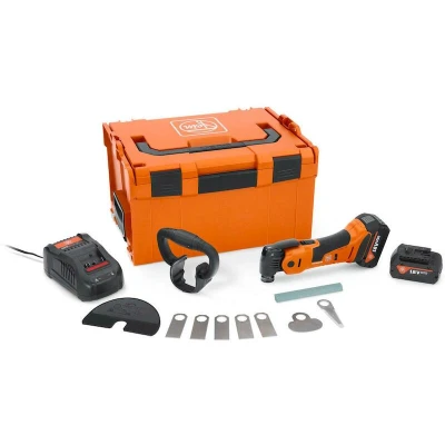 Afbeelding van Fein AMM 700 1.7 Q 71293763000 Multifunctioneel accugereedschap Incl. 2 accus, lader, accessoires, koffer 13 delig 18 V 5 Ah