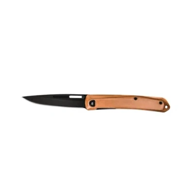 Afbeelding van Gerber Cooper vouwmes, lemmetlengte: 9,4 cm, koper/D2 staal, bruin/zwart, 30 001869