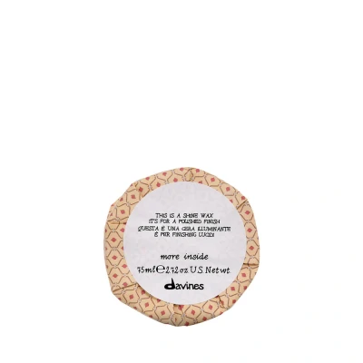 Afbeelding van Davines More Inside Shine Wax 75ml