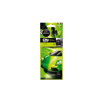 Afbeelding van AROMA CAR City Card A92714 Luchtverfrisser Blisterverpaking