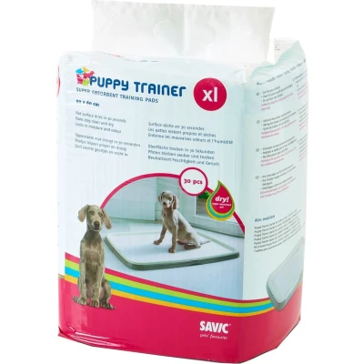 Afbeelding van Savic puppy trainer pak a 30 navulpads X large 90x60 cm Gebr. de Boon
