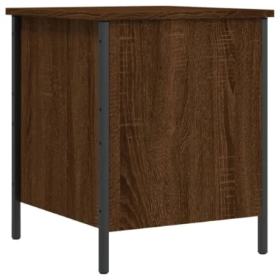 Image de vidaXL Banc de rangement chêne marron 40x42,5x50 cm bois d&#039;ingénierie839012