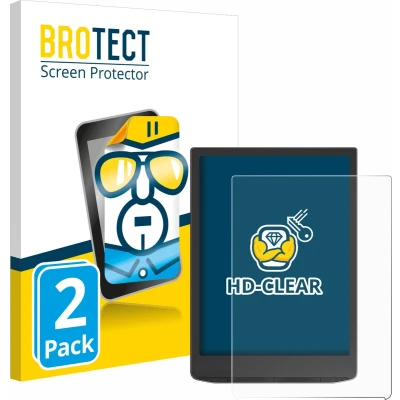 Afbeelding van BROTECT Screenprotector voor Vivlio InkPad 4 Folie Beschermfolie transparant (2 Stuks)