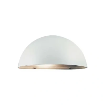 Afbeelding van Fraaie wandlamp Bergen, wit