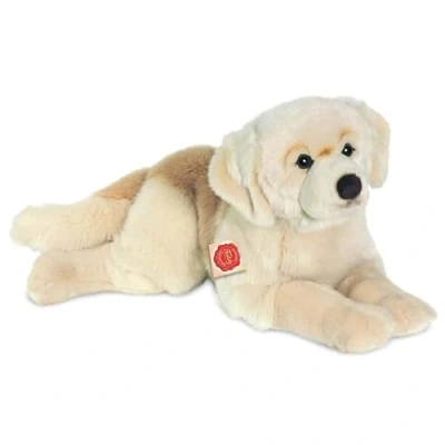 Afbeelding van Hermann Teddy Knuffeldier hond Golden Retriever pluche premium knuffels blond/beige 60 cm