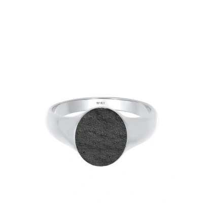 Afbeelding van Kuzzoi Basic CHIC Ring, Heren, Maat: 62, Schwarz