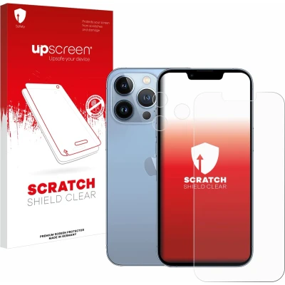 Afbeelding van upscreen Screenprotector voor Apple iPhone 13 Pro (Voor+Camera) Folie Beschermfolie transparant