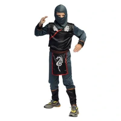 Afbeelding van Boland Kostuum Ninja Fugu (10 12 jaar) Kinderen
