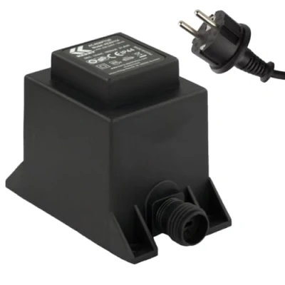 Afbeelding van KERRY Electronics 12 V 21,6 VA AC/AC transformator voor buiten IP44 enz. led verlichting en pompen