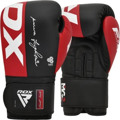 Afbeelding van RDX Sports F4 Bokshandschoenen Sparring Zwart Rood Kastanjebruin Roze Kalix Skin Maya Hide Kunstleer