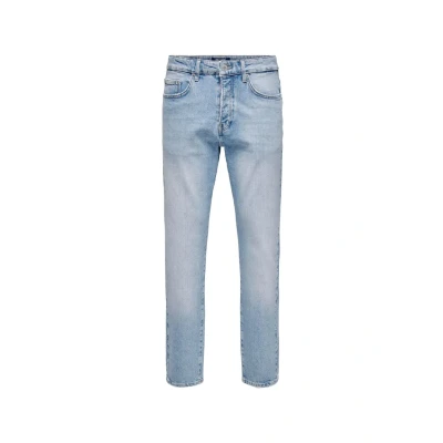 Afbeelding van ONLY &amp; SONS ONSYOKE TAPERED LB 9684 DOT DNM NOOS Heren Jeans