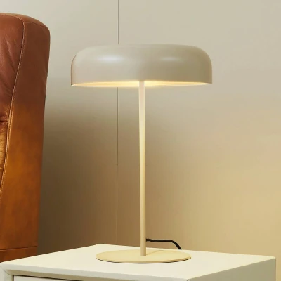 Afbeelding van Lindby Tafellamp 2lichts Metaal, ijzer H: 45 cm E14 Beige