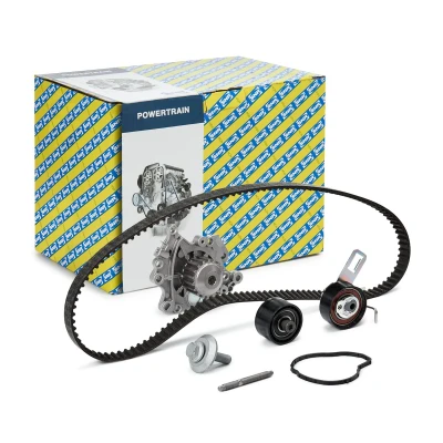 Afbeelding van SNR KDP459.720 Waterpomp + Distributieriem Set PEUGEOT: 208 I Hatchback, 2008 Estate, 308 SW 2, FORD: Transit Connect Mk2 Focus Mk4 Turnier