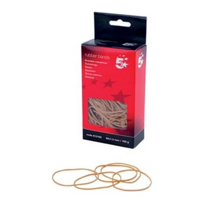 Afbeelding van Pergamy elastieken 1,5 mm x 80 mm, doos van 100 g