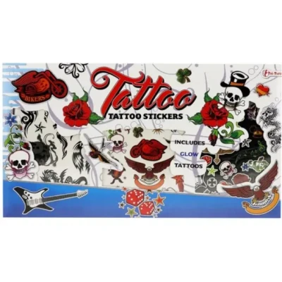 Afbeelding van Toi Toys Tattoostickers met Glow in the Dark