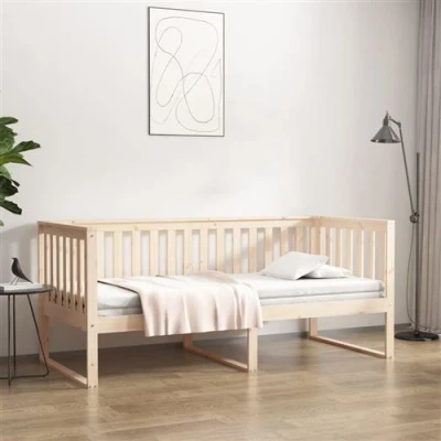 Afbeelding van vidaXL Slaapbank zonder matras 90x190 cm massief grenenhout