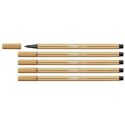 Image de STABILO feutre Pen 68, épaisseur de mine: 1,0 mm, ocre foncé