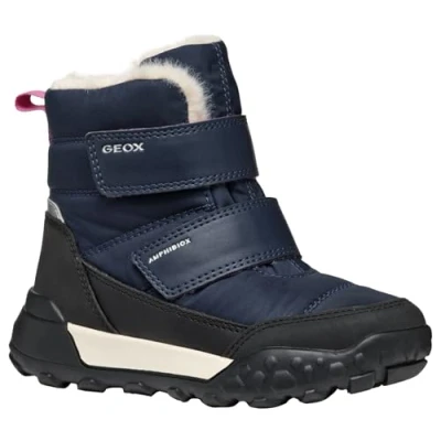 Afbeelding van Geox Bottes de neige J Trekkyup B AB pour fille, bleu marine, 6 UK Child