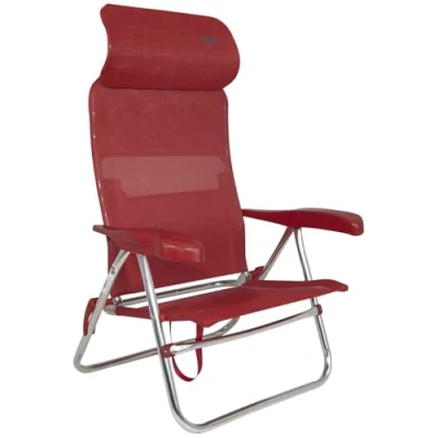 Afbeelding van Crespo Strandstoel AL/205 Compact Rood