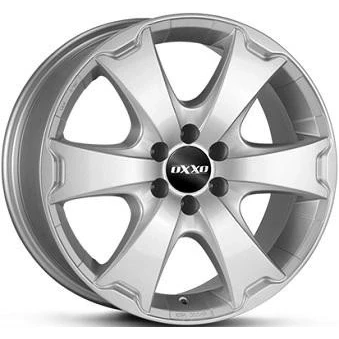 Afbeelding van OXXO 6 gat 17duim 139mm lichtmetalen Velg AVENTURA briljant zilver geschilderd OX13 751730 T7 07