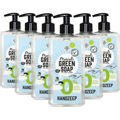 Afbeelding van Marcel&#039;s Green Soap Handzeep 0% 6 x 500ml