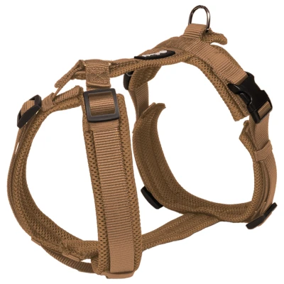 Afbeelding van Petlando Y Tuig Mesh Cognac Hondenharnas 28 52/32 50 cm
