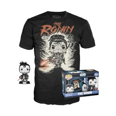 Afbeelding van Funko Pop! &amp; Tee Box Star Wars Visions The Ronin size M #505 Exclusive