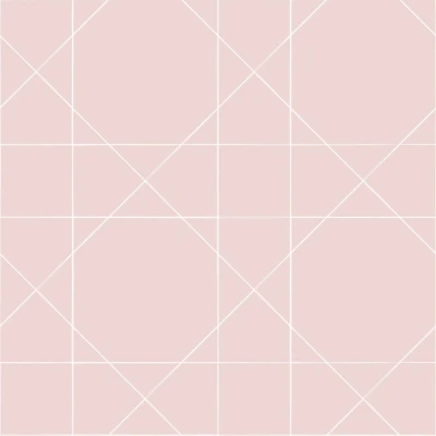 Afbeelding van ESTAhome behang grafische lijnen oudroze 139091 0,53 x 10,05 m