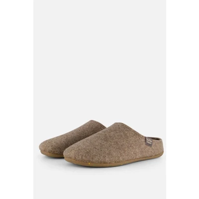 Afbeelding van Toni Pons MONA FR Pantoffels, Dames, Maat: 39, Taupe Textiel