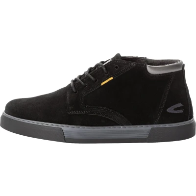 Afbeelding van camel active Hoge sneaker in suède Maat menswear 43 Zwart