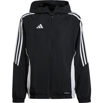 Afbeelding van adidas Performance Windjack Black white voor kinderen, Maat: 128,