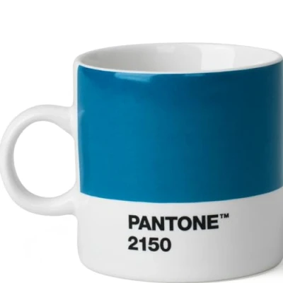 Afbeelding van Pantone Universe Espressobeker Bone China 120 ml Blue 2150 C