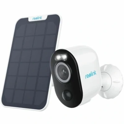 Afbeelding van Reolink 2K 5MP Beveiligingscamera met Zonnepaneel, Batterijen Draadloos, Kleuren Nachtzicht, Alarm Persoon/Voertuig/Huisdier, Geen maandbijdragen
