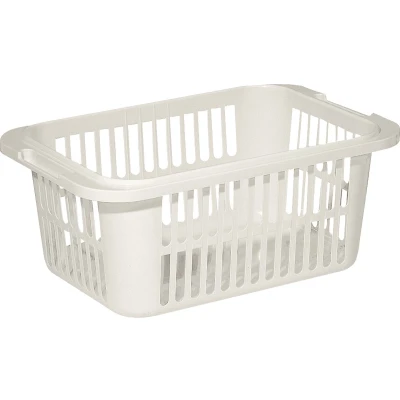 Afbeelding van Curver Lingo wasmand, 66,5 x 43,5 38 cm, wit wasmand