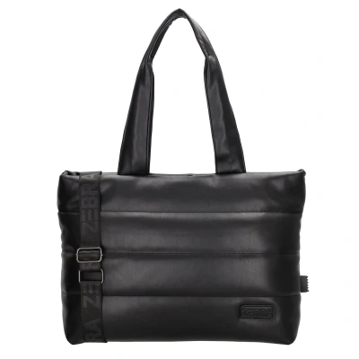 Afbeelding van Zebra Trends Evie Shopper / Laptoptas 15,6 inch Zwart