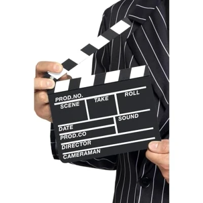 Afbeelding van Smiffys Hollywood stijl bioscoopklep, 20 x cm