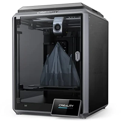 Afbeelding van Creality K1 Max 3D printer voor creatieve studios en werkplaatsen, 600 mm/s industriële snelheid, nivelleringsvrij, HD camera, wifi printen, 300 x mm