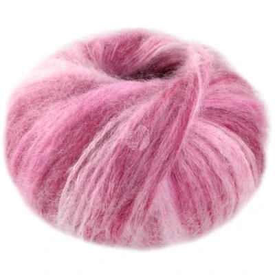 Afbeelding van LANA GROSSA Superkid Seta mohair zacht buisgaren met zijde, handbreigaren, 65% (Superkid) en 35% 25 g, voor breien haken, 100 m