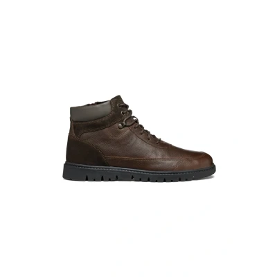 Afbeelding van Geox Ghiacciaio Veterboots, Heren, Maat: 45, Braun Leer