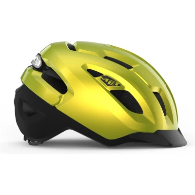 Afbeelding van MET Urbex MIPS Fietshelm Maat M (56 58cm) NTA 8776 Lime Yellow Metallic