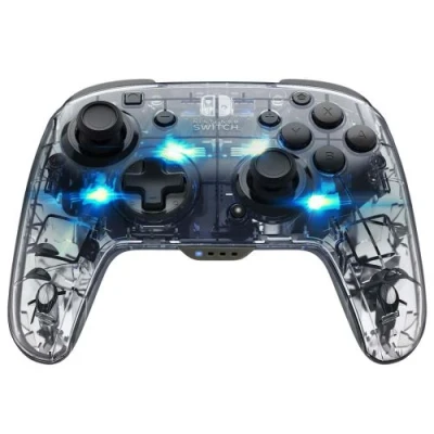 Image de Manette sans Fil Afterglow Deluxe Nintendo Switch Argent