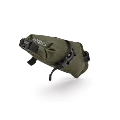 Image de Brooks England Scape Sac de selle unisexe Vert boue Taille unique