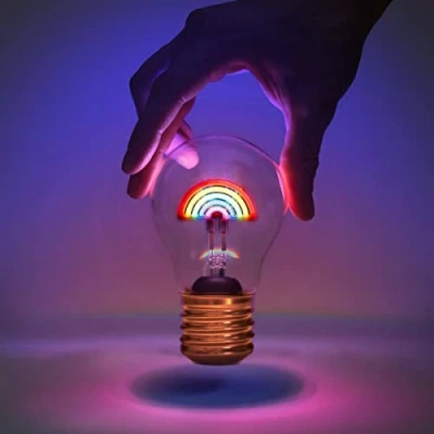 Afbeelding van Oplaadbare LED Filament Lamp Regenboog